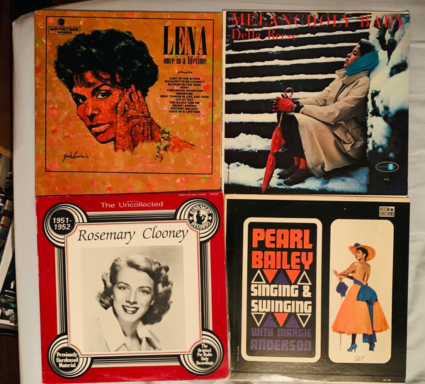 Iconic Women of soul/jazz - 4 LP VINYL - used