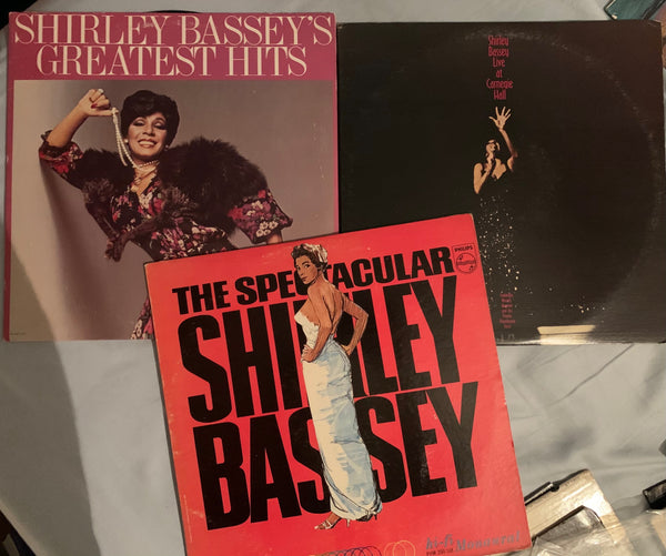 Shirley Bassey - 3 original LP VINYL - Used