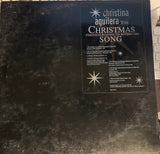 Christina Aguilera - The Christmas Song (Red Vinyl) Promo Used LP version 2