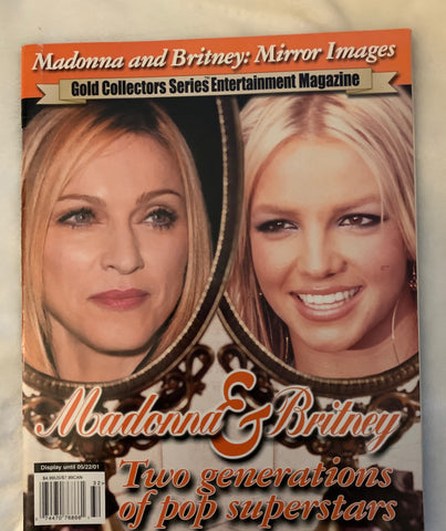 Madonna & Britney Spears : Mirror Images - Collector's Magazine 2001
