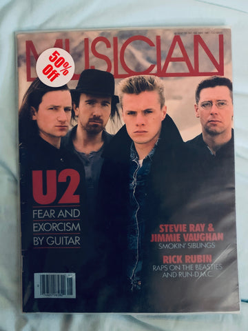U2 -Musician Magazine 1987