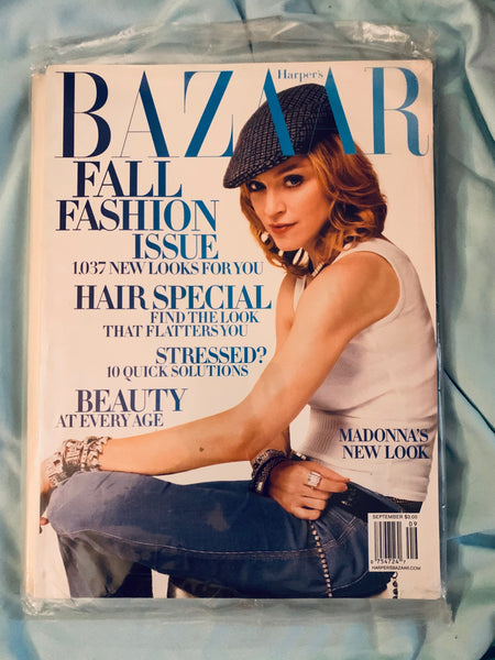 Madonna Magazine - Harper's Bazaar September 2003