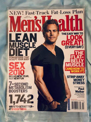 Paul Walker - Men's Health Magazine - 2010
