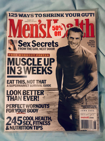 Jason Lewis - Men's Health Magazine -June 2004