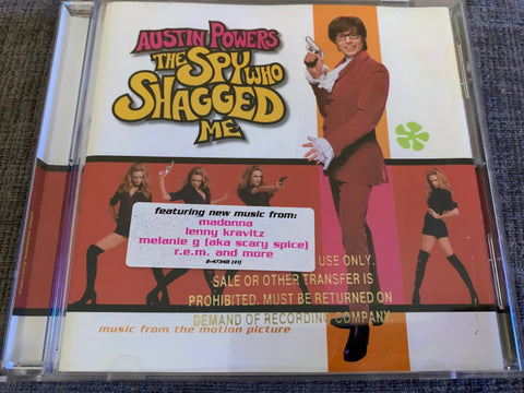 Austin Powers - The Spy Who Shagged Me (Promo CD soundtrack : MADONNA) Used