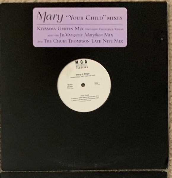Mary J. Blige (MJB) - Lot of 6 original promo 12" vinyls
