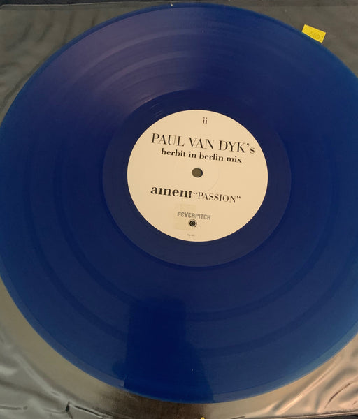 Paul Van Dyk - Amen! "Passion" BLUE Promo vinyl 12" remix