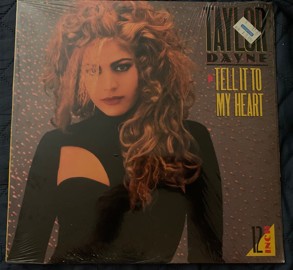 Taylor Dayne - Tell It To My Heart 12" remix vinyl - - Used  Like new