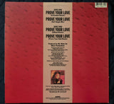 Taylor Dayne - Prove Your Love 12" LP vinyl -used Light wear