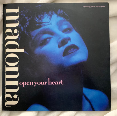 Madonna - Open Your Heart 1987 12" LP Vinyl - Used