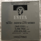 Evita - Highlights of the London Broadway Cast Recording LP Vinyl   1978 - Used