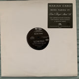 Mariah Carey - Promotional 12' LP Vinyl  "Don't Forget About Us" double LP - Used