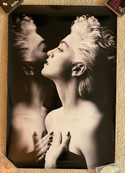 Madonna - 1987 B/W image -- 24x36 poster (SALE)