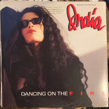 INDIA - Dancing On The Fire (12" LP VINYL) Used