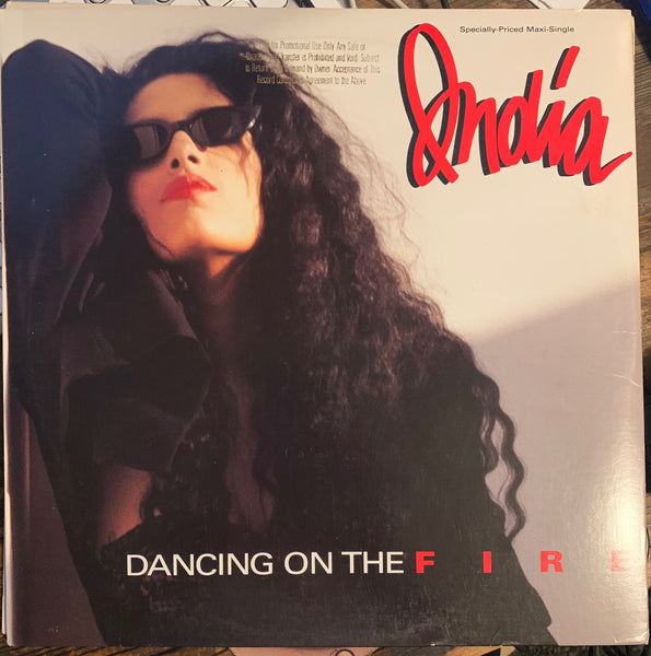 INDIA - Dancing On The Fire (12" LP VINYL) Used