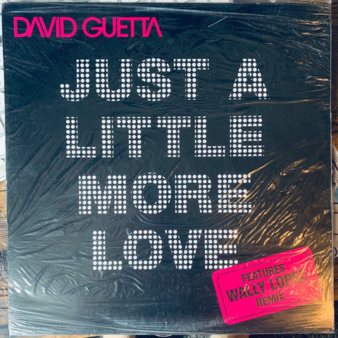 David Guetta - Just A Little More Love (Import 12" remix Vinyl) New