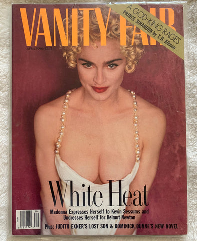 Madonna Vanity Fair 1990 Magazine