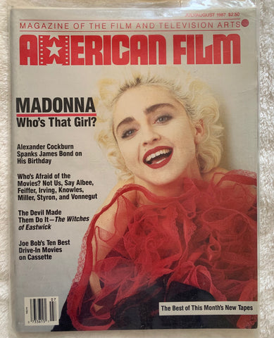 MADONNA - American Film Magazine 1987