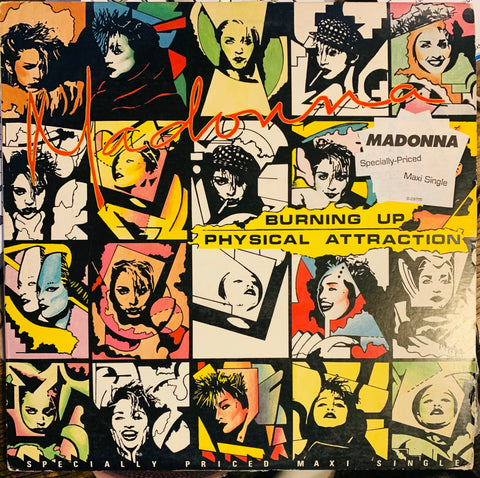 Madonna - BURNING UP 1983 Promo 12" LP VINYL - w/ original Hype sticker!