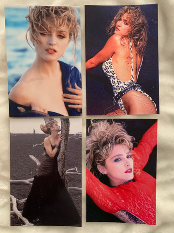 Madonna -- The Virgin Tour set of 4 postcards