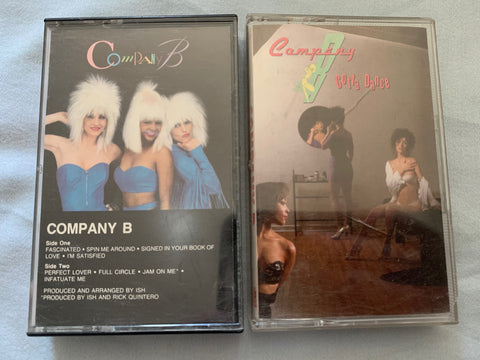 Company B : Gotta Dance & Company B (debut) - 2 Audio Cassettes - used