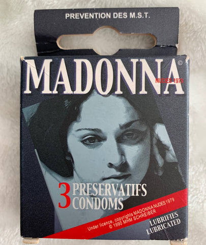 Madonna - 90s condom small box