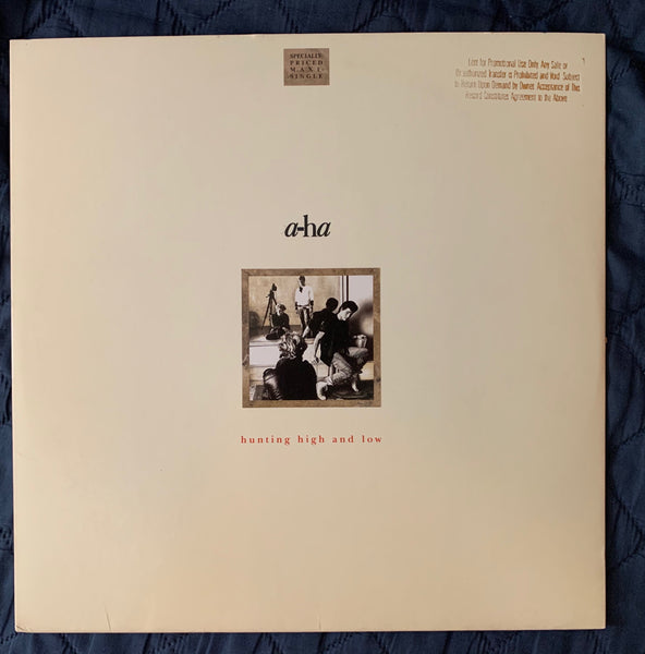 A-ha : Hunting High And Low 12" remix LP Vinyl