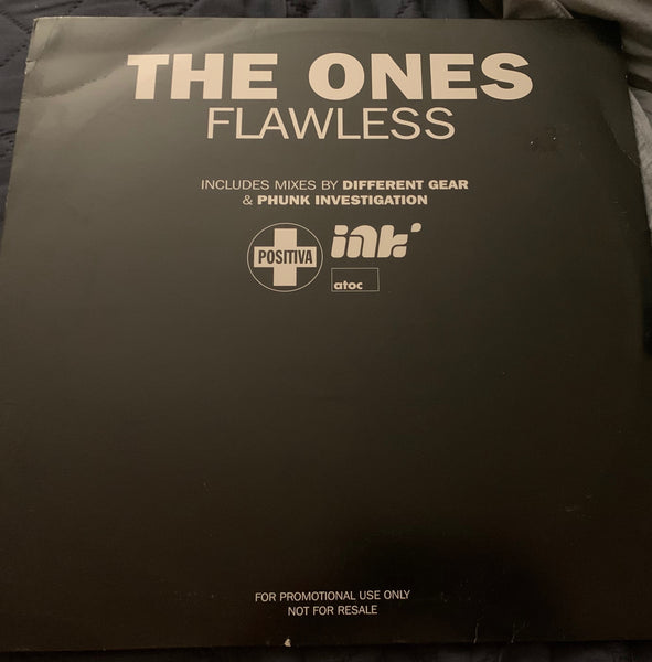 The Ones : Flawless 12" Remix LP Vinyl - used