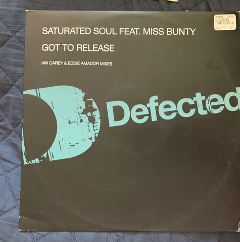 Saturated Soul ft: Miss Bunty - Got To Release 12" Import Vinyl - used