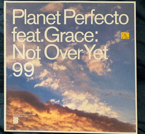 Planet Perfecto ft: Grace - Not Over yet 12" Remix LP Vinyl - Used
