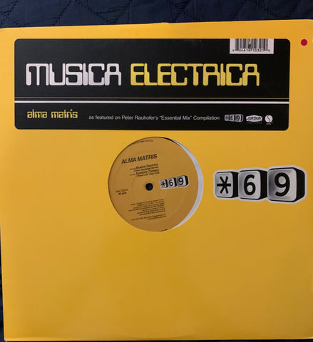 Alma Matris - Musica Electrica LP Vinyl  *69 - Used