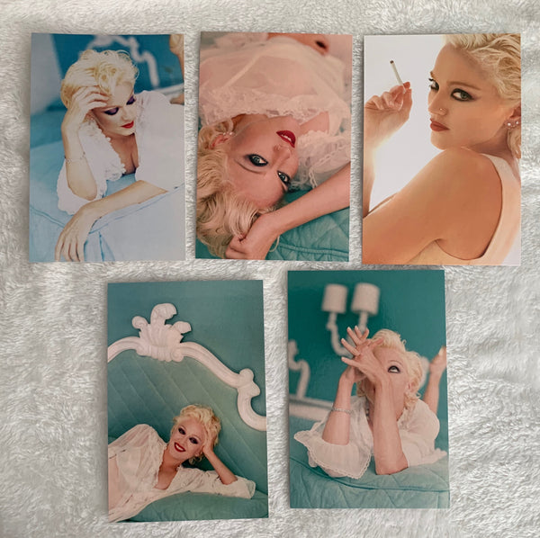 Madonna: set of 5 BEDTIME STORIES postcard set