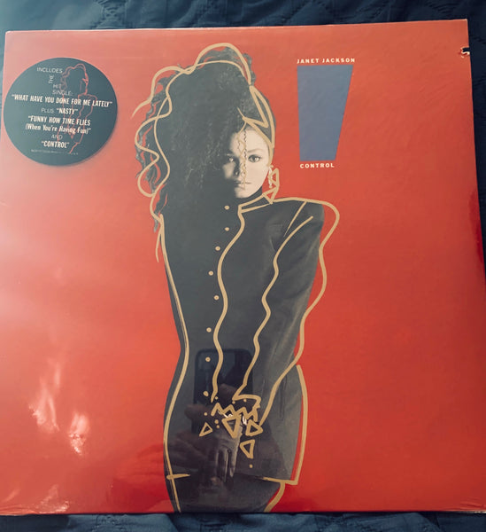 Janet Jackson - CONTROL (original 1986 LP VINYL) New /sealed promo
