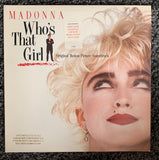 Madonna - Who's That Girl (OST) Original 1987 LP PROMO Vinyl -