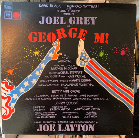 Joel Grey in George M! a new musical LP Vinyl _ Original Used