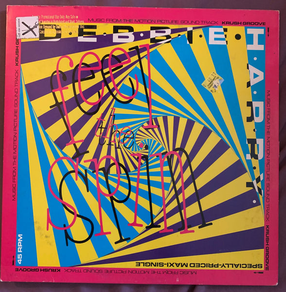 Debbie Harry - Feel The Spin Used 12" remix LP Vinyl -