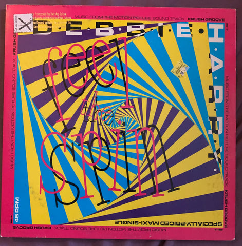 Debbie Harry - Feel The Spin Used 12" remix LP Vinyl -