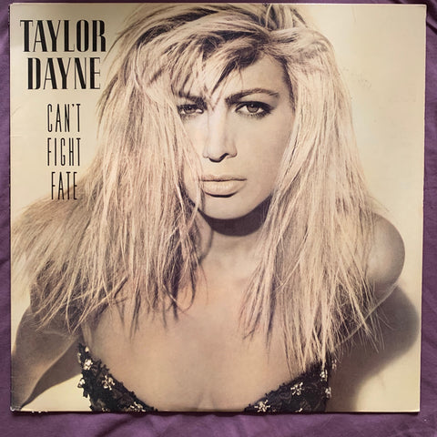 Taylor Dayne - Can't Fight Fate Original LP Vinyl - Used