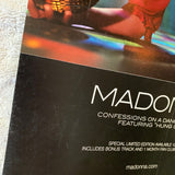 Madonna Confessions on a Dancefloor - Promotional double sided Flat / poster