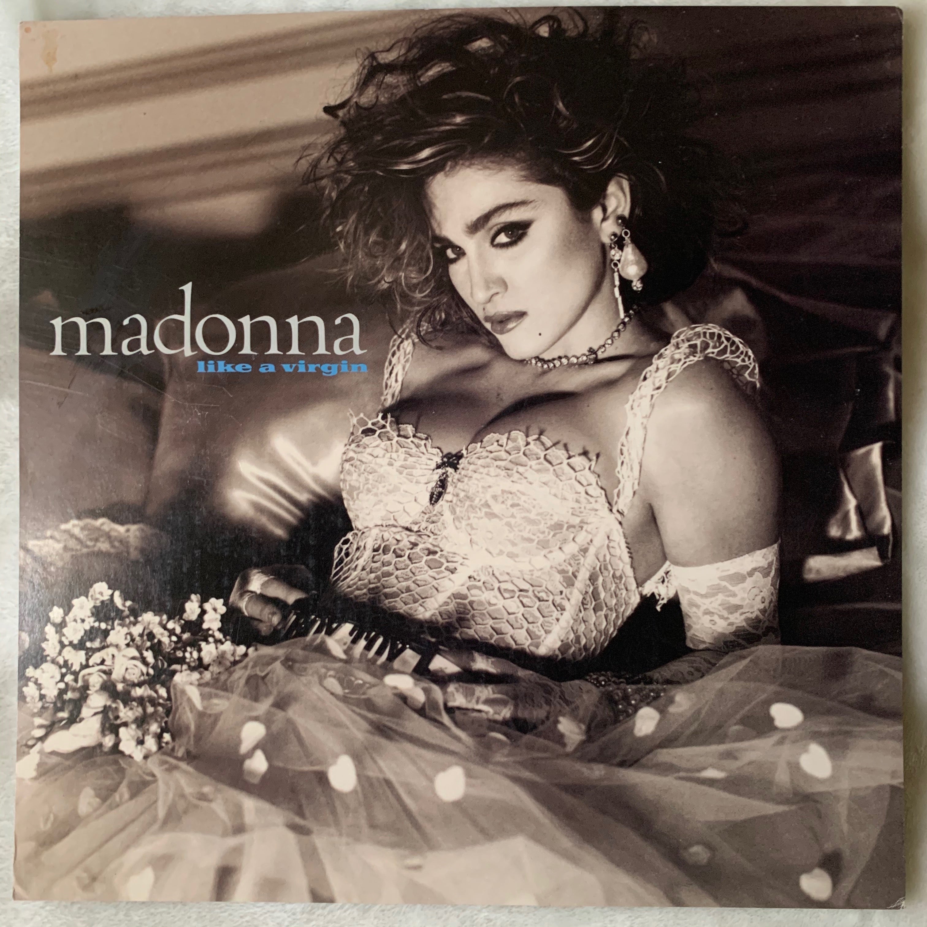 madonna Like a Virgin ポスター Madonna - Like A Virgin 11x17 Poster – Borderline MUSIC