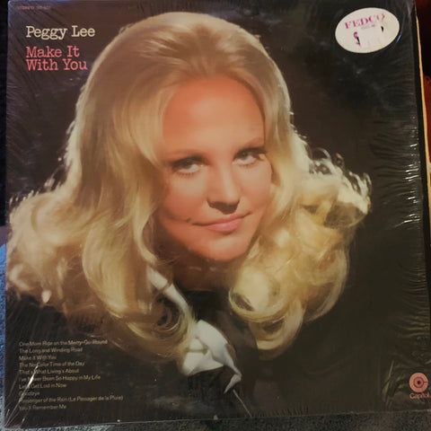 Peggy Lee - Make It With You LP Vinyl - Used 70's