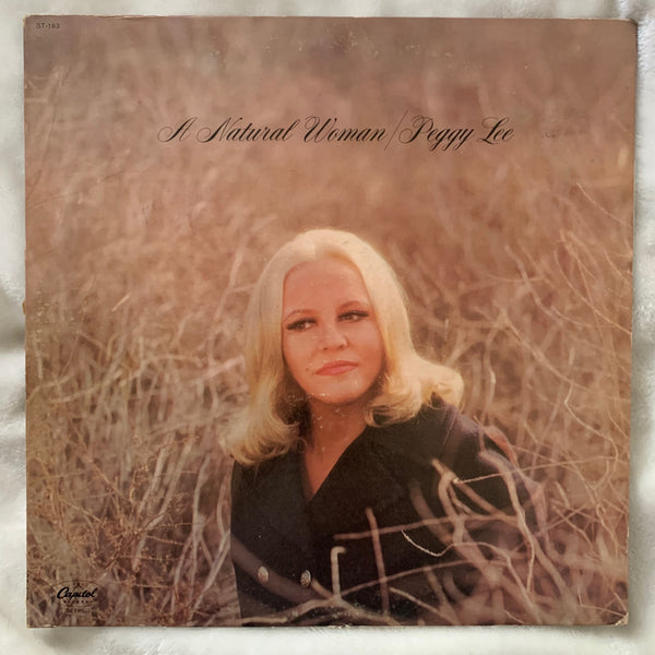 Peggy Lee - "A Natural Woman"  Vinyl - Used 70's