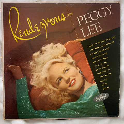 Peggy Lee - "Rendezvous" Original LP used Vinyl