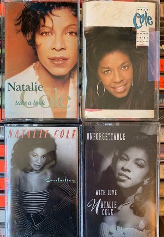 Natalie Cole - 4 original cassette tapes - Used in VG++=