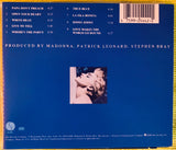 Madonna - 80's second pressing TRUE BLUE (with Name & Title on cover) Used CD