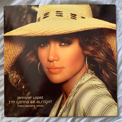 Jennifer Lopez - I'm Gonna Be Alright / Alive  12" remix LP Vinyl - Used
