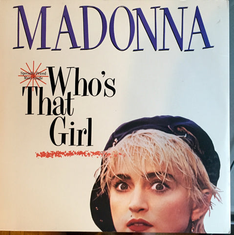 Madonna - Who's That Girl (USA) 12" Lp Vinyl