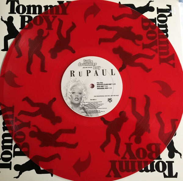 Ru Paul (RuPaul) -Little Drummer Boy (Red Vinyl) Promo 12" LP