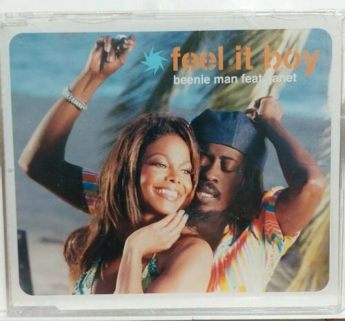 Janet Jackson ft: Beenie Man - FEEL IT BOY (Import CD single) new