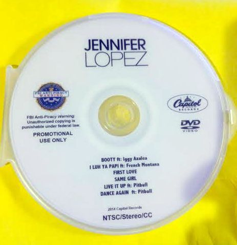 Jennifer Lopez J.LO Promo DVD